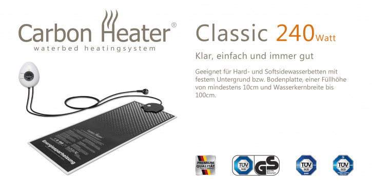 Carbon Classic Heizung 240 Watt